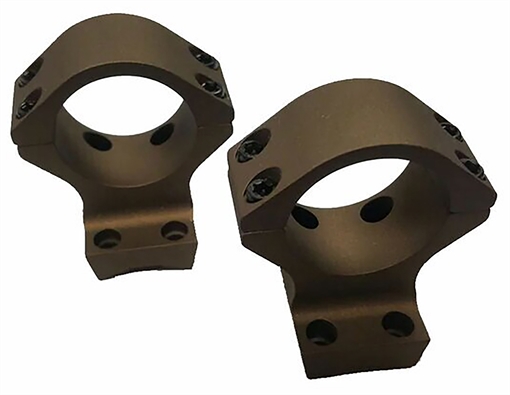 Picture of Talley Scope Mount/Ring Combo Burnt Bronze Aluminum 1" Tube X-Bolt Medium Rings Short/Long Action 0 MOA HC940735