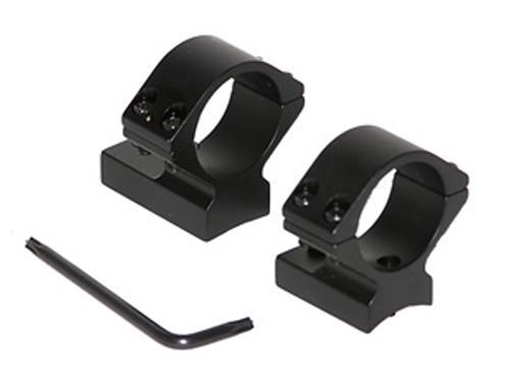 Picture of Talley Lightweight Alloy Scope Mounts - Black Anodized - 1" - Low Weatherby Accumark - Magnum - Mark V (9 LUG) 930705