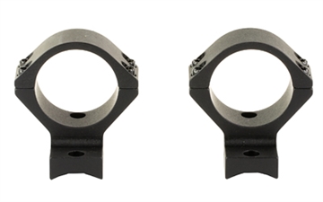 Picture of Talley Manufacturing Light Weight Ring/Base Combo, 30mm Medium, Fits Savage with Round Receiver, 8-40 Screws, Matte Finish, Black 740719