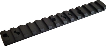 Picture of Talley Black Anodized Aluminum Henry Homesteader Picatinny Rail Mount P00252336