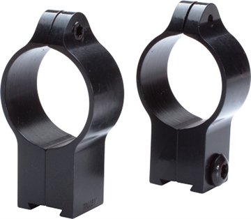 Picture of Talley Manufacturing Light Weight Ring Set, 30mm High, Fits CZ with 11MM Dovetail (452 European/455/457/512/513), Matte Finish, Black 30CZRH