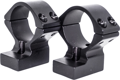 Picture of Talley Manufacturing Light Weight Ring/Base Combo, 1" Medium, Black Finish, Alloy, Fits Henry H009/H010/H014 940336 876430001173