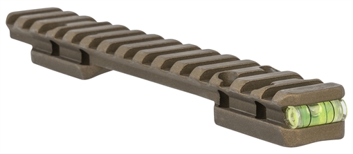 Picture of Talley Picatinny Rail w/Anti-Cant Indicator Burnt Bronze Fits X-Bolt Short Action 20 MOA P0MHC735ACI