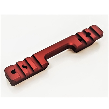 Picture of Talley Picatinny Base for Winchester Xpert 22 Rifles 20 MOA - RED Anodized P0MRED102