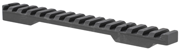 Picture of Talley Manufacturing Picatinny Base, Fits Savage Short Action with Accutrigger, 8-40 Screws, Anodized Finish, Black PS0258725