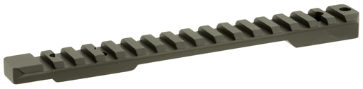 Picture of Talley Remington 700 Picatinny Rail Black Anodized Short Action 0 MOA PSO25X700