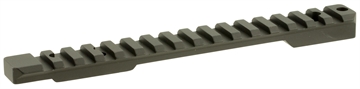 Picture of Talley Remington 700 Picatinny Rail Black Anodized Short Action 0 MOA PSO25X700
