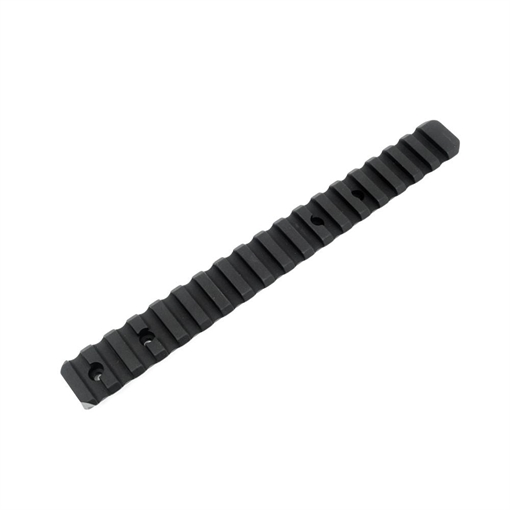 Picture of Talley Black Anodized Aluminum Tikka T3/T3x Picatinny Rail Mount 20 MOA P0M714A