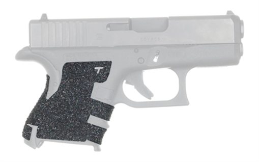 Picture of TALON Grips Inc Evolution, Rubber Grip, Adhesive Grip, Fits Glock 26, 27, 28, 33, 39, Black EV03-PRO