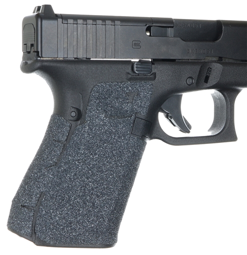 Picture of TALON Grips Inc Granulate, Grip, Adhesive Grip, Fits Glock Gen5 MOS (No Backstrap) 19, 23, 25, 32, 38 Gen5 (No Backstrap), Black 382G