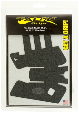Picture of Talon Grips Adhesive Grip Compatible w/Glock Gen1-3 17/22/24/31/34/35/37, Black Textured Granulate 103G