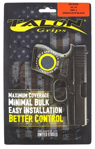 Picture of Talon Grips Adhesive Grip Textured Black Granulate for Glock 29,30 Gen3 106G