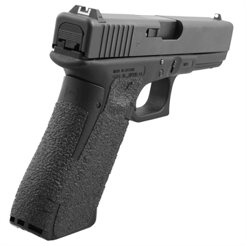 Picture of Talon Grips Adhesive Grip Glock Gen5 19/23/25/32/38/44 w/Large Backstrap, Black Textured Rubber 384R