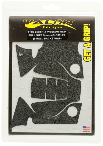 Picture of Talon Grips Adhesive Grip Textured Black Rubber S&W M&P 22,9,357,40 with Small Backstrap 703R