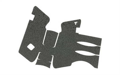 Picture of TALON Grips Inc Rubber, Grip, Adhesive Grip, Fits Glock Gen4 20, 21, 40, 41 No Backstrap, Black 119R