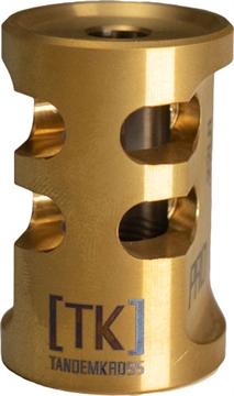 Picture of TANDEMKROSS GAME CHANGER PRO COMPENSATOR FOR 22LR GOLD!! TK00N0269GLD1