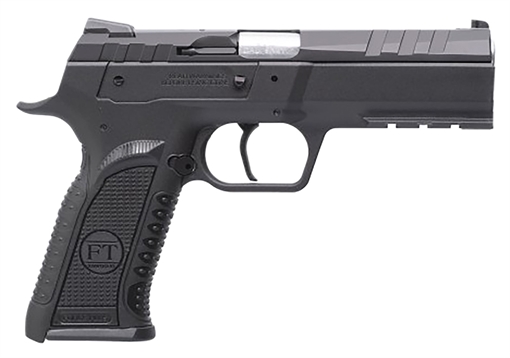 Picture of Tanfoglio Force Esse 9mm Luger 16+1 4.40" Stainless Steel Barrel, Black Serrated Steel Slide, Black Polymer Frame w/Picatinny Rail, Textured Grip TFFORCES9