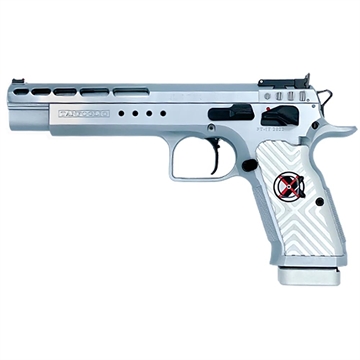 Picture of Tanfoglio Gold Match Xtreme Handgun 10mm 13/rd 6" Barrel Silver TF-GOLDMX-10