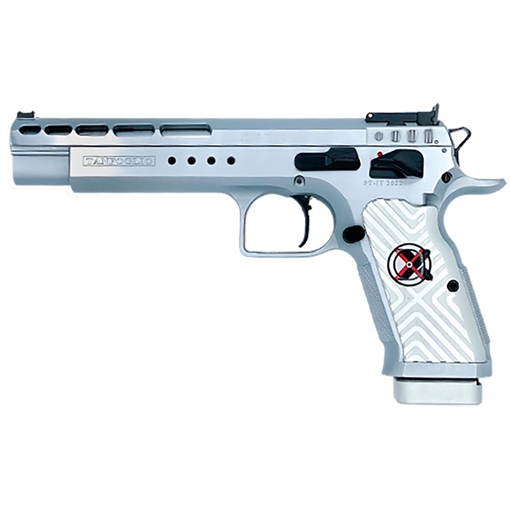 Picture of Tanfoglio Gold Match Xtreme Handgun 40 S&W 13rd 6" Barrel Silver TF-GOLDMX-40