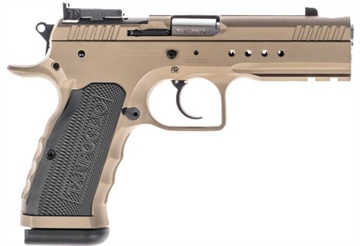 Picture of TANFOGLIO HEXAGON TACTICAL 9MM 4.45" 17RND STEEL/ALUM GRIPS TFHEXT9