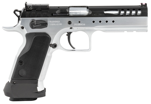 Picture of Tanfoglio IFG TF-LIMMSTR-38 Limited Master 38 Super 4.75" 18+1 Hard Chrome Black Steel Black Polymer Grip TFLIMMSTR38