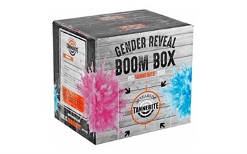 Picture of Tannerite Gender Reveal Kit Target, 1 Pound Target, 10 Pounds Color Blaze Powder, Pink Color GRK - P
