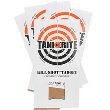 Picture of Tannerite Kill Shot Bundle 4 Cardboard Bullseye Targets KSB