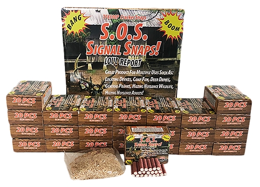 Picture of Tannerite S.O.S. Signal Snaps Impact Enhancement Explosion 480 Snaps SOS