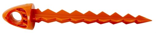 Picture of Targettack Llc Targettack Orange Polycarbonate Plastic 3" For Paper/Vinyl Targets 12 Pack TT3IN12PKOO