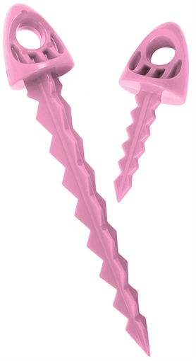Picture of Targettack Llc Targettack Pink Polycarbonate Plastic 1"/3" For Paper/Vinyl Targets 12 Pack *Variety TTMVP12PKPI
