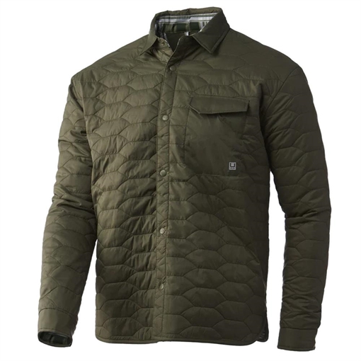 Picture of TARPON QUILT SHACKET MOSS S H4000117-316S