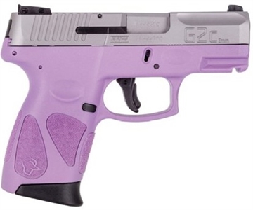 Picture of Taurus 1G2C93912LP G2C 9mm Luger 3.25" 12+1 Light Purple Stainless Steel Slide Light Purple Polymer Grip 1-G2C939-12LP