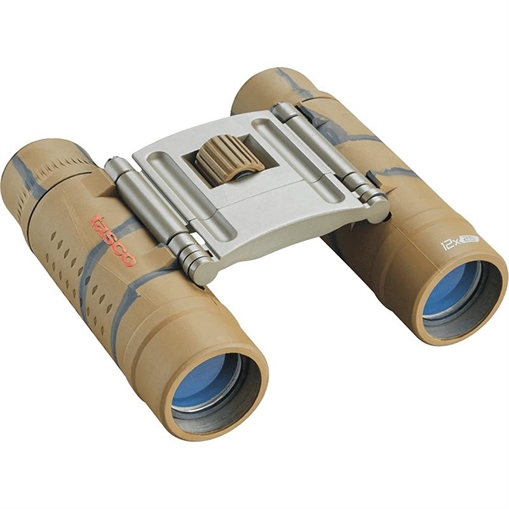 Picture of Tasco Essentials Roof Binoculars 12x25mm Brown Camo MC Box 6L 178125B