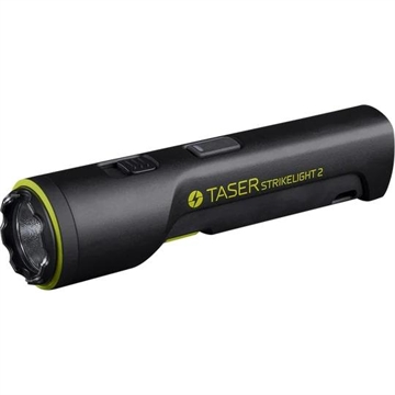 Picture of TASER Strikelight 2 Kit, Stun Gun, Black, Includes Wrist Strap and Charging Cable 100245
