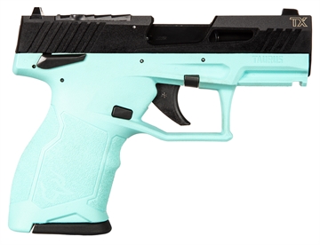 Picture of Taurus TX22 Compact Handgun .22 LR 10rd Magazines (2) 3.6" Barrel Cyan and Black 1-TX22131C-10 1TX22131C10