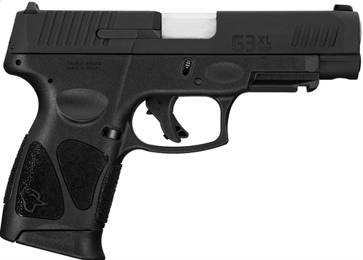 Picture of Taurus G3XL Handgun 9mm Luger 10rd Magazines (2) 4" Barrel Black Manual Safety MA Compliant 1-G3XL9041-10