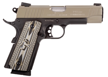 Picture of Taurus PT1911 Commander Cerakote Mill Spec Sand .45 ACP 8rd Magazine 4.20" Barrel VZ Grip 1-191101COMS-VZ