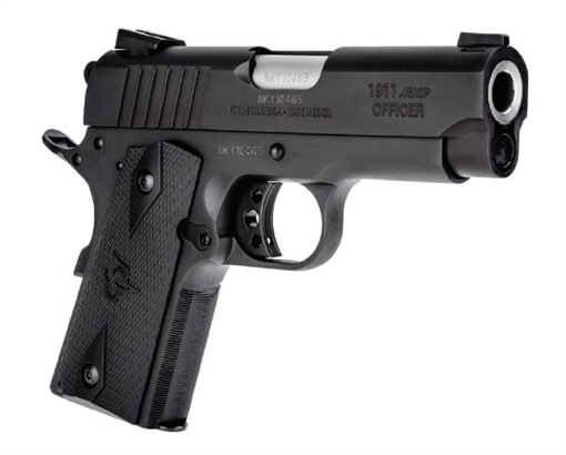 Picture of Taurus 1191101OFC 1911 Officer 45 ACP 3.50" 6+1 Black Black Polymer Grip 1-191101OFC
