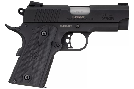 Picture of Taurus 1911 Officer Pistol - Black | 9mm | 3.5" Barrel | 8rd | Compact Frame 1-191101OFC-9MM 1191101OFC9MM