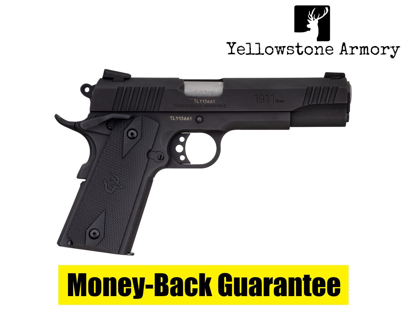 Taurus 1911 Pistol 9mm 5 in. Black 9+1 rd. 11911019MM-img-0
