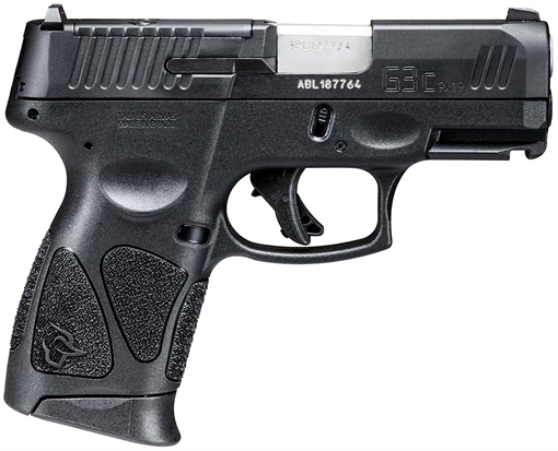 Picture of Taurus 1G3CP93110 G3C 9mm Luger 10+1 3.26" Matte Stainless Steel Barrel, Matte Black Tenifer Optic Cut/Serrated Slide, Black Polymer Frame w/Picatinny Rail, Black Polymer Grips 1-G3CP93110
