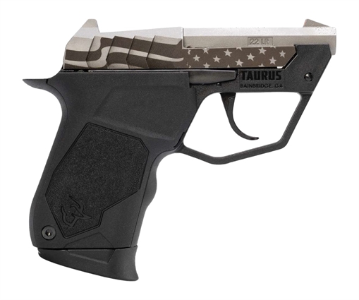 Picture of Taurus US Flag 22 Tuc Handgun .22 LR 9rd Magazine 2.5" Barrel Stainless Steel 1-22TUC139-USFLAG