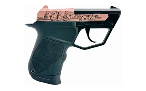 Picture of Taurus 22 TUC Handgun .22 LR 9rd Magazine 2.5" Barrel Black/Cherry Blossom PVD 1-22TUC131-CB