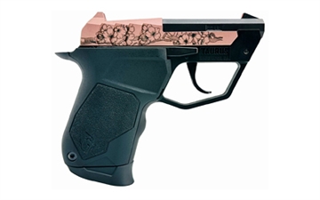 Picture of Taurus 22 TUC Handgun .22 LR 9rd Magazine 2.5" Barrel Black/Cherry Blossom PVD 1-22TUC131-CB
