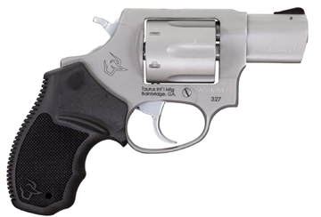 Picture of Taurus USA 327 Revolver, Double Action/Single Action, Steel Frame Revolver, .327 Federal Magnum, 2" Barrel, Stainless Steel Finish, Polymer Grips, Black, Fixed Sights, 6 Rounds 2-32729 232729