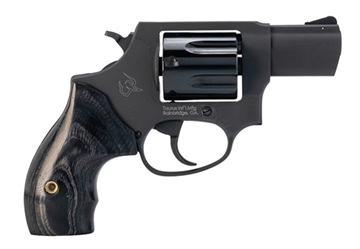 Picture of Taurus USA Model 605 Gentleman's Carry, Double/Single Action Revolver, Small Frame, 357 Magnum, 2" Barrel, Matte Finish, Black Frame, High Polish DLC Cylinder, Black Wood Grips, Fixed Sights, 5 Rounds 2-60523