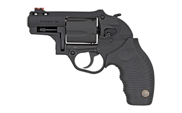 Picture of Taurus 2605021PLY 605 Poly Protector 38 Special +P or 357 Mag 5 Shot 2" Black Finish Barrel, Matte Black Oxide Finish Cylinder, Black Finish Polymer Frame & Black Ridged Rubber Grip 2-605021PLY