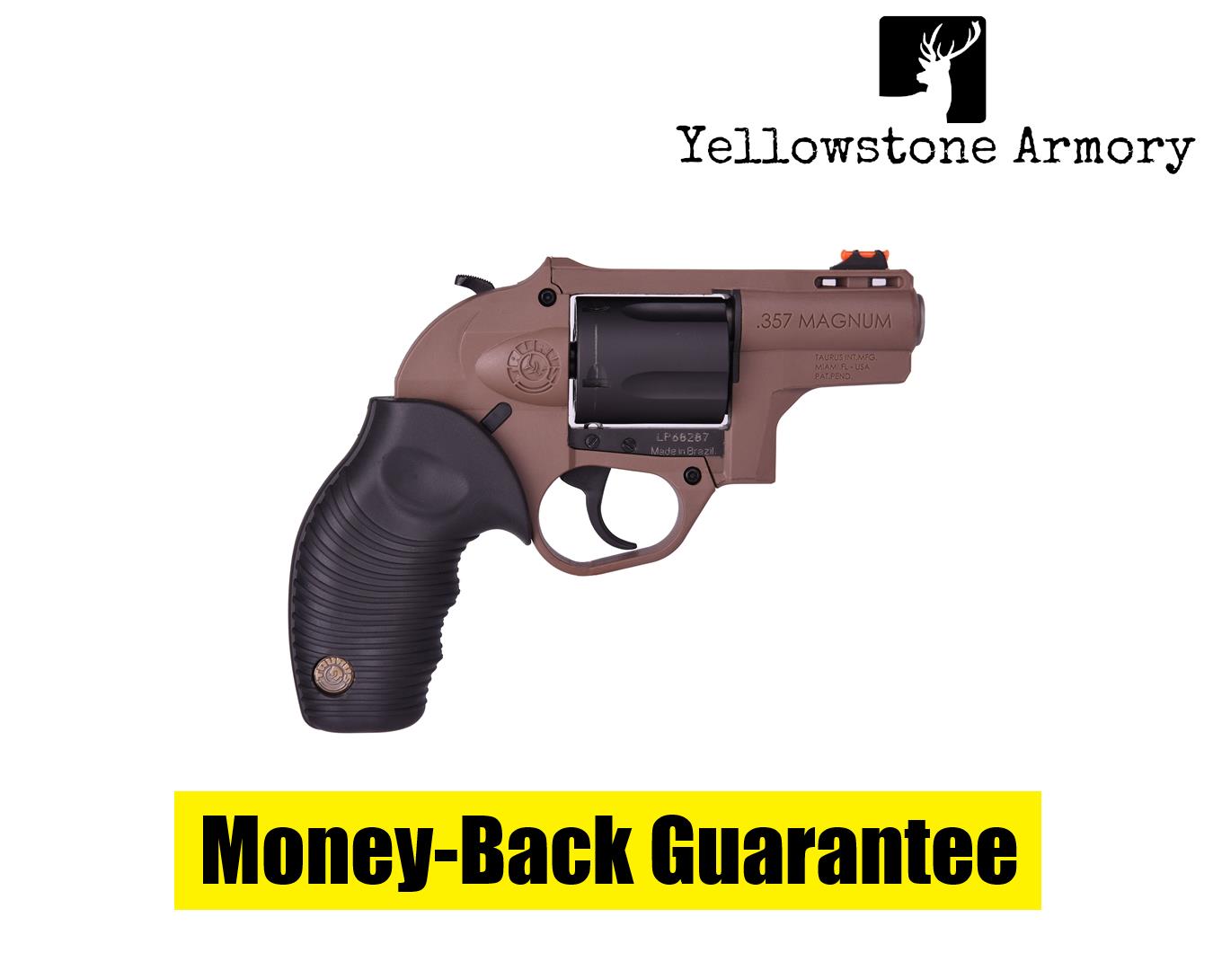 TAURUS 605 POLY 357M BLK/BROWN 5SH 2" 2-605021B-img-0