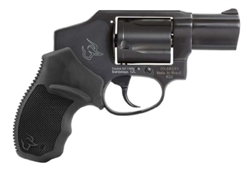 Picture of Taurus 2-650121 650 Small 357 Mag/38 Special +P 5 Shot 2" Matte Black Alloy Steel Barrel, Cylinder & Frame, Black Rubber Grip, Transfer Bar Safety, Concealed Hammer 2-650121 2650121