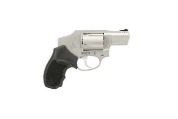 Picture of Taurus 2-650129 650 Small 357 Mag 38/Special +P 5 Shot 2" Stainless Steel Barrel, Cylinder & Frame, Black Rubber Grip, Transfer Bar Safety, Concealed Hammer 2-650129 2650129
